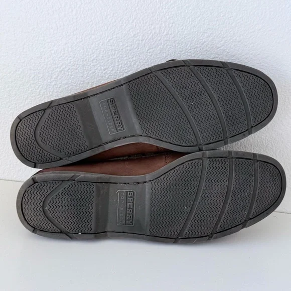 Sperry Top-Sider Mako 2-Eye Canoe Brown Moc Boat Shoes - Men’s Size 13 - Picture 11 of 15